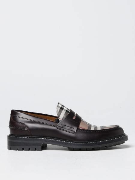 mocassini burberry uomo|Mocassini Soho in pelle (Nero) .